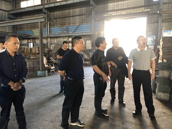 长乐区人大常委会领导林建国,陈国衍带队开展节前安全生产检查