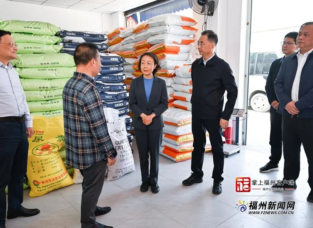 郭宁宁吴贤德赴长乐区调研春耕生产和农业产业发展