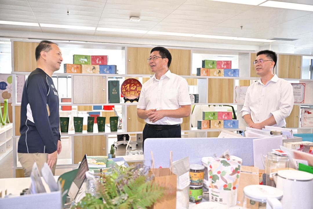 兰文调研两岸融合发展工作 兰文调研两岸融合发展工作