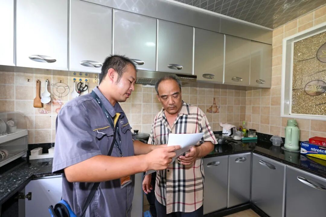 福州首个整村规模通气项目落地长乐鹏谢村！首批住户正式通气