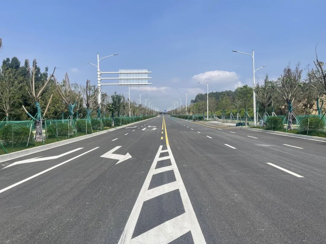 长乐这条新路通车!往返机场更便捷 长乐这条新路通车!往返机场更便捷